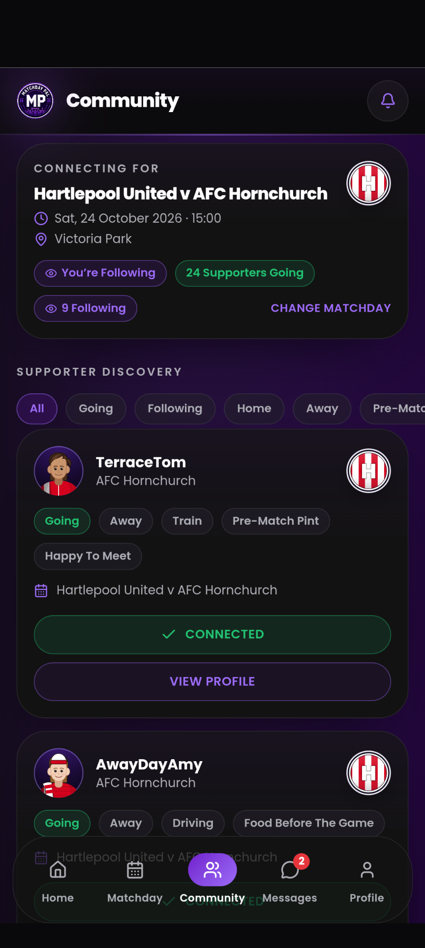 Approved Connect screenshot required